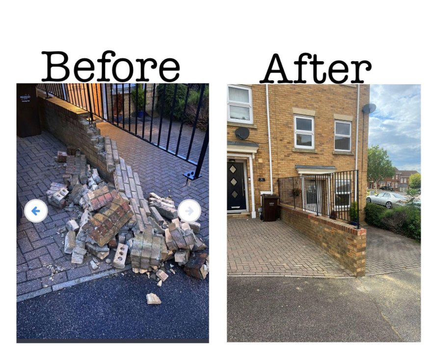 Front Boundary Wall Rebuild